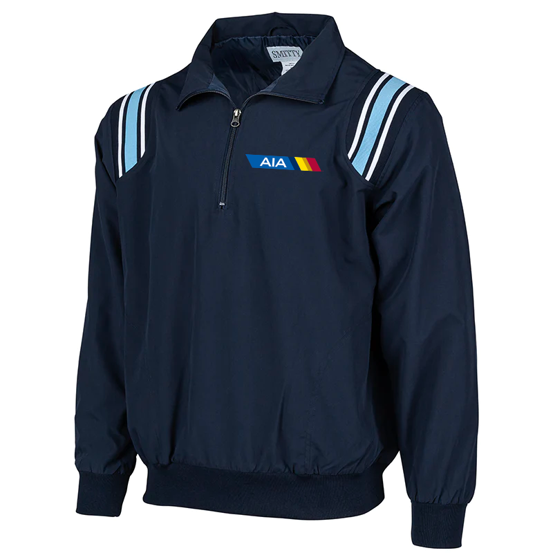 AIA Logo Softball 1/2 Zip Pullover Umpire Jacket Purchase Officials