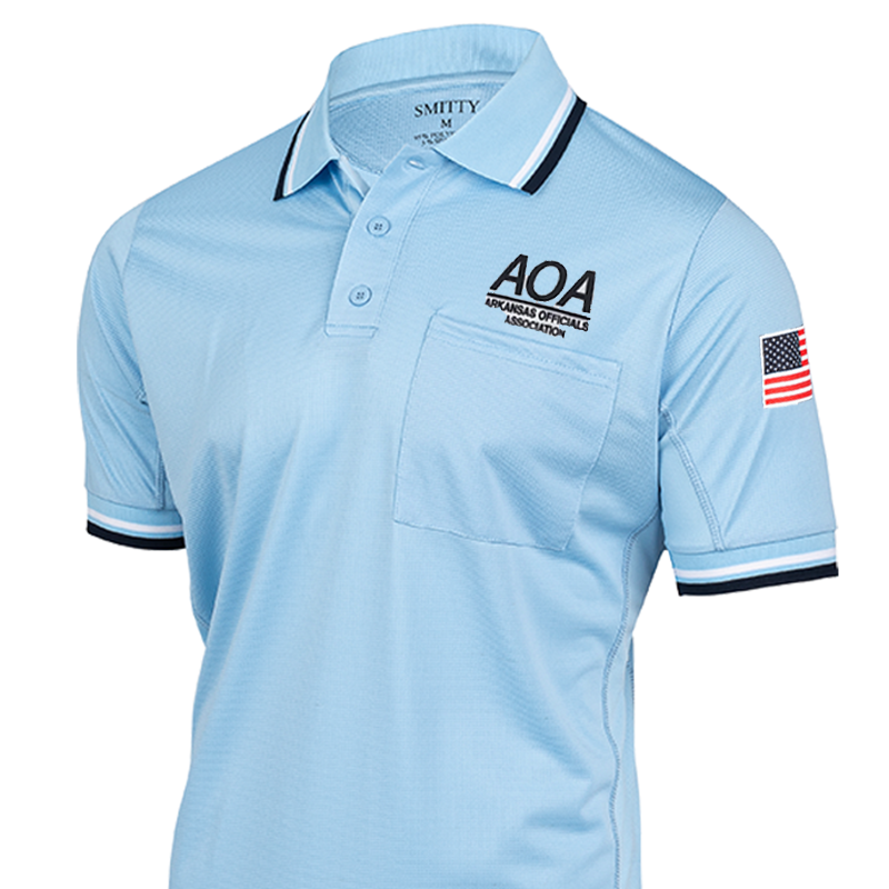 Arkansas AOA Softball Umpire Shirt Purchase Officials Supplies