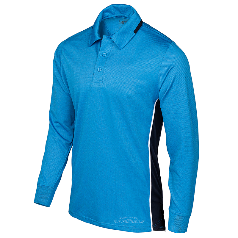 NCAA Softball Men’s Bright Blue Long Sleeve Umpire Shirts Purchase