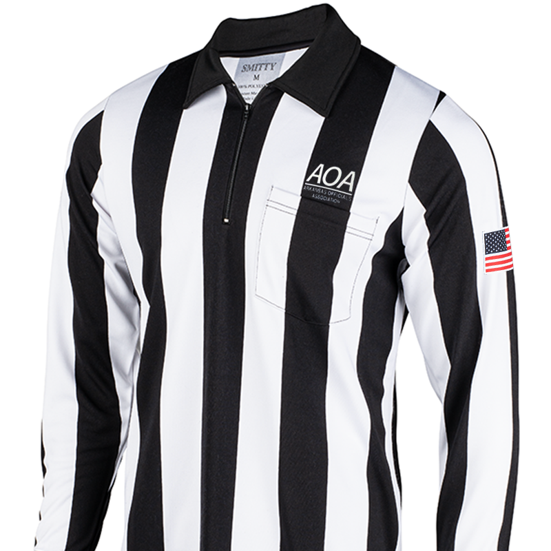 Arkansas AOA Logo Long Sleeve Football Shirt