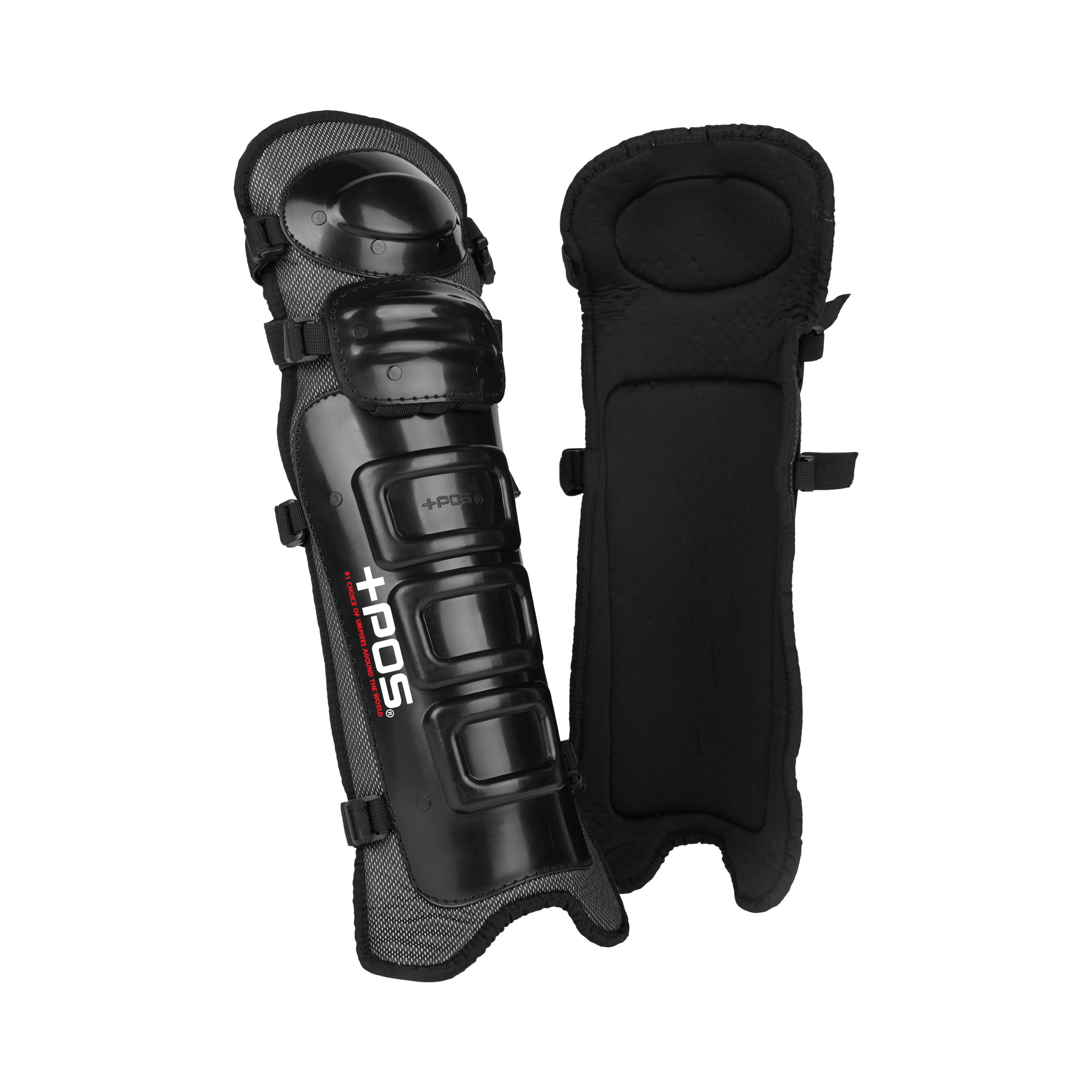 +POS Low-Pro Double Knee Umpire Leg Guards – Purchase Officials Supplies