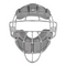 All Star S7™ Magnesium Umpire Mask with LUC Pads