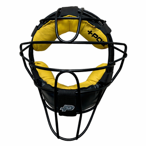 +POS Core Titanium Pro Black Mask with Shadowhide Elite Leather Pads