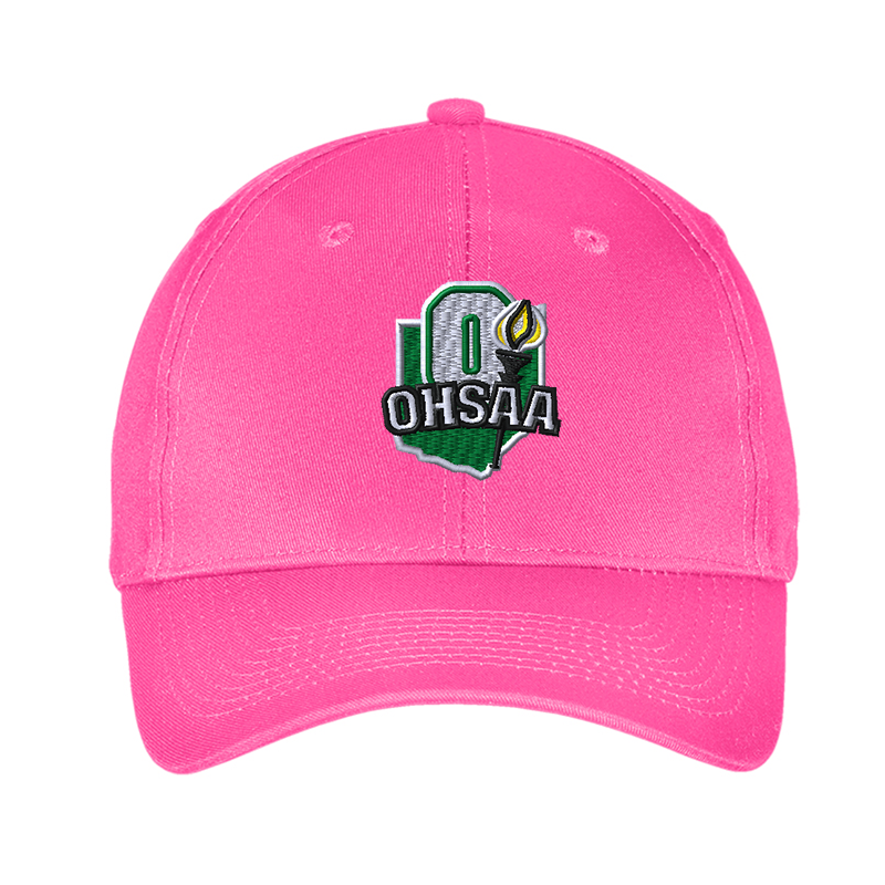 OHSAA Logo Pink Track Hat