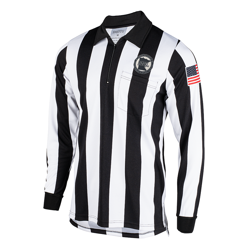 MSHSL Men's Soccer Referee Long Sleeve Shirt
