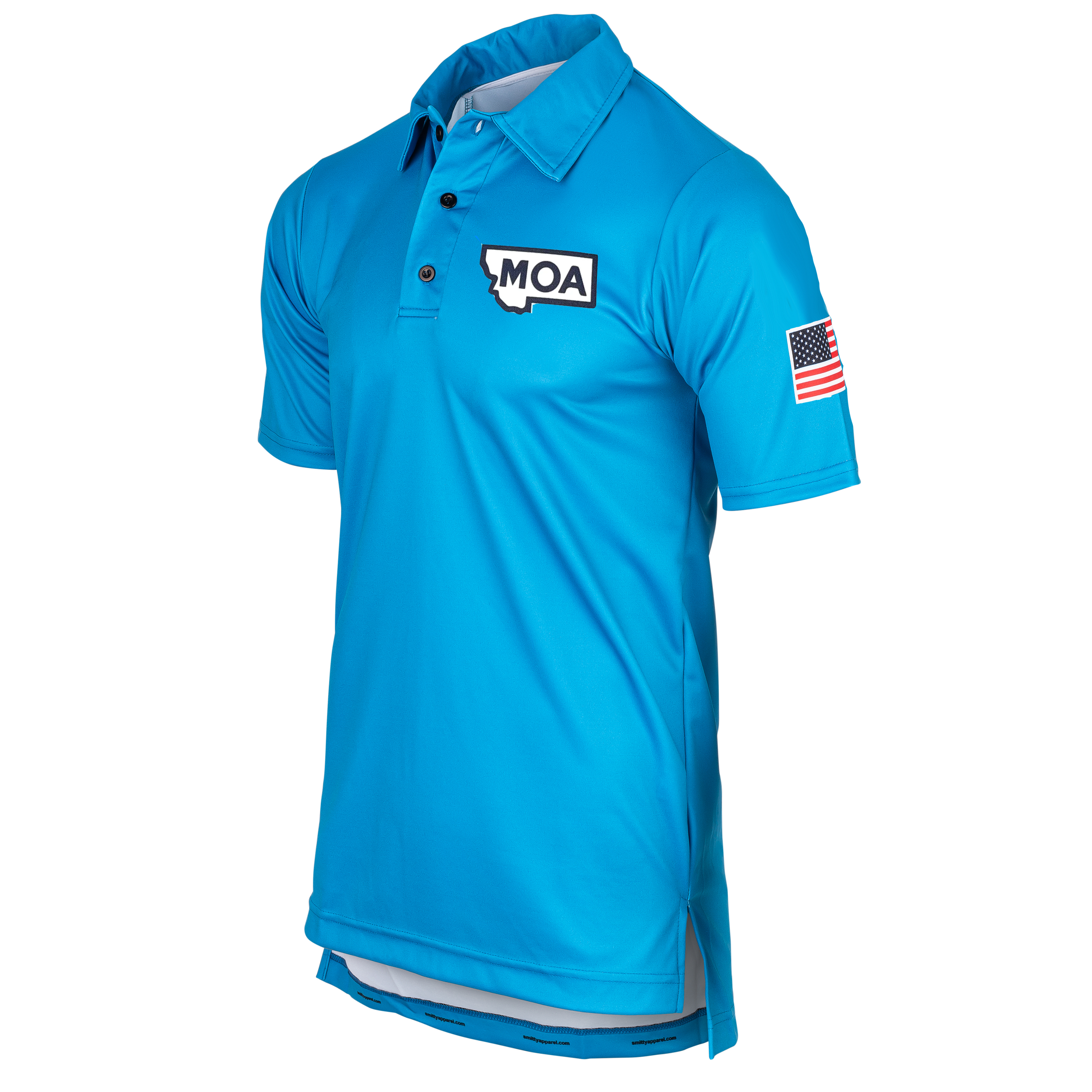 Smitty Men's Mesh Volleyball Referee Shirt - Bright Blue