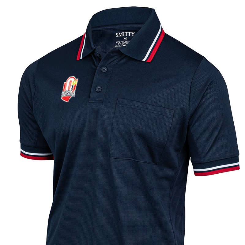 OHSAA Logo Dye Sublimated Short Sleeve Umpire Shirts