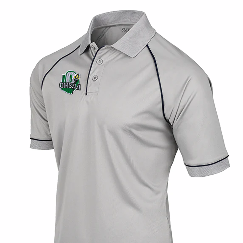 OHSAA Logo Grey Men's Volleyball Shirt – Purchase Officials Supplies