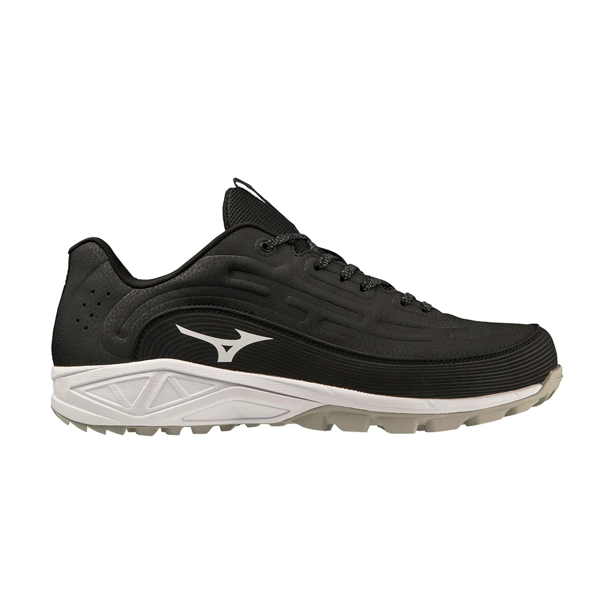 靴 MIZUNO AMBITION 3 AS MID 27.0 Mizuno Men's Ambition 3 Low Cut Black/White Field Shoes
