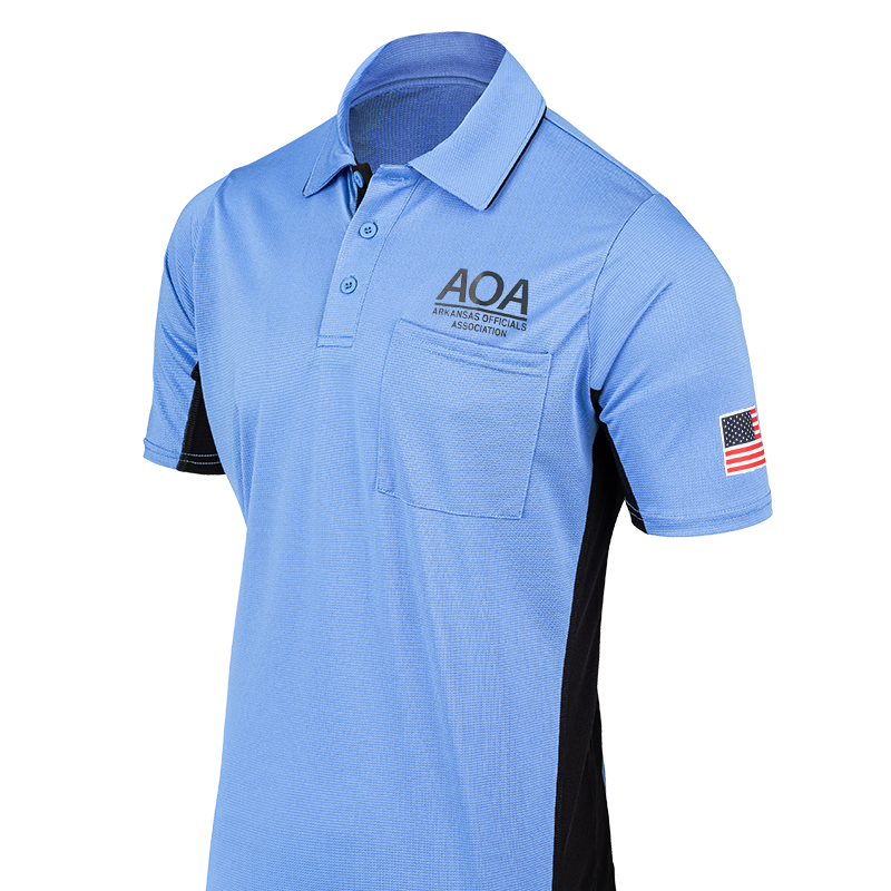 AOA Logo MLB Replica Sky Blue Umpire Shirts
