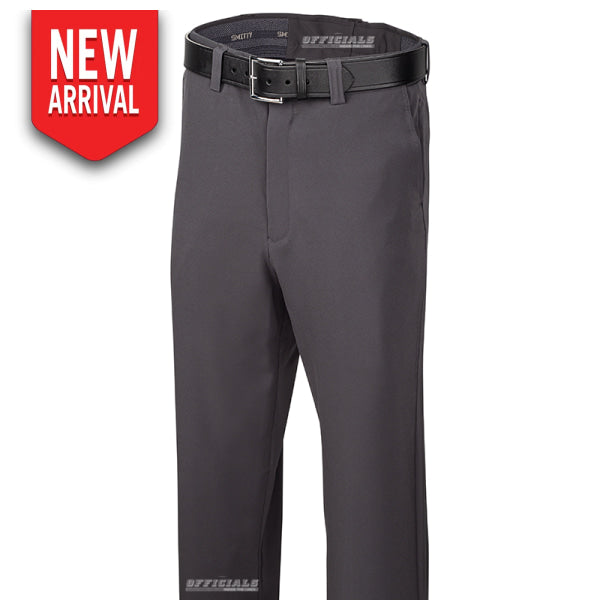 New! Tapered-Fit Light Weight Flat Front Base Pants Umpire