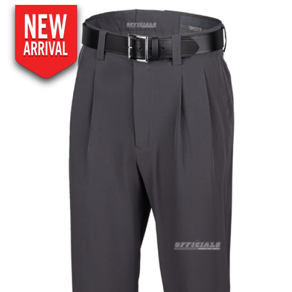 New! Tapered-Fit Lightweight Pleated Umpire Base Pants