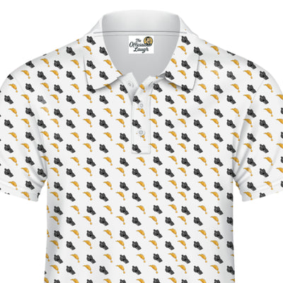 The Officials Laugh™ Flag & Whistle Icon Polo