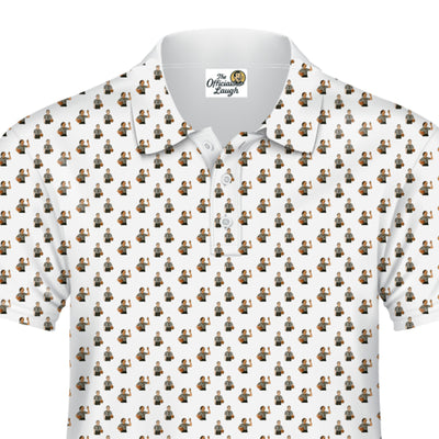 The Officials Laugh™ Jump Ball Icon Polo