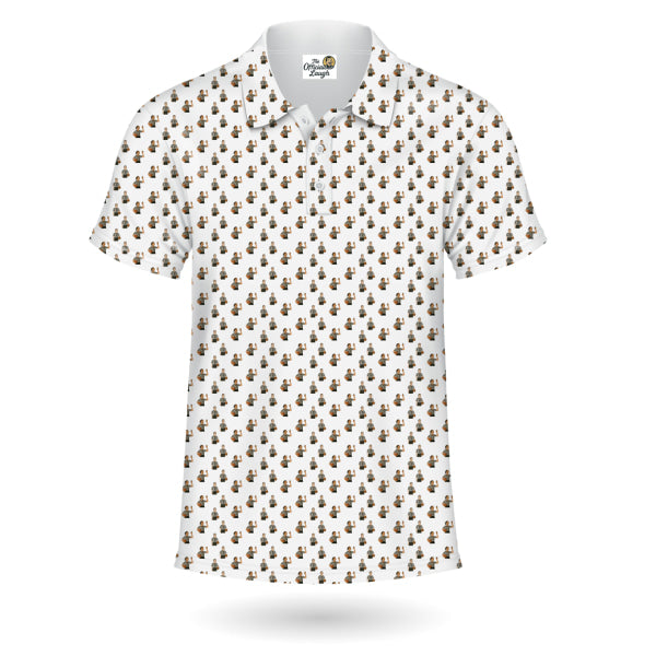 The Officials Laugh™ Jump Ball Icon Polo