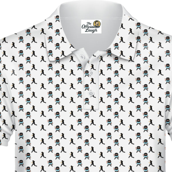The Officials Laugh™ Strike 3 Icon Polo