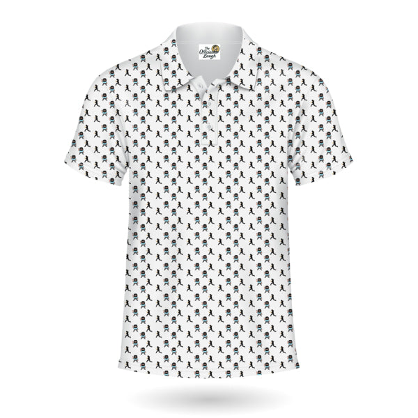 The Officials Laugh™ Strike 3 Icon Polo