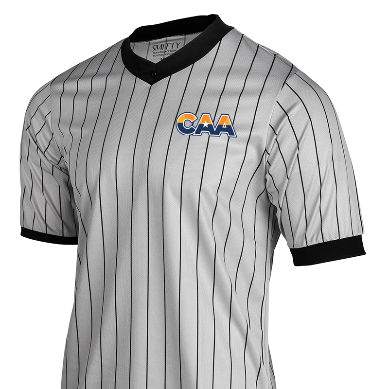 Arizona CAA Grey Pin Stripe Referee Shirt