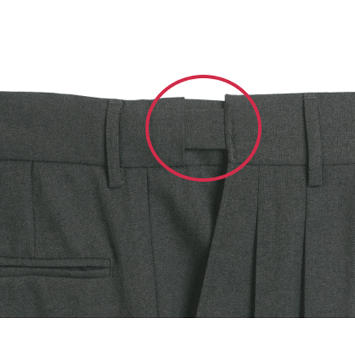 Smitty Charcoal Grey Plate Umpire Pants with Expander Waistband