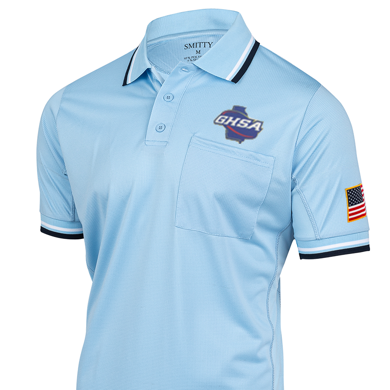 GHSA Logo Dye Sublimated Umpire Shirts