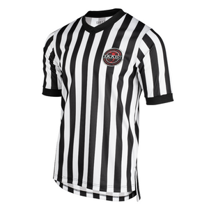 IAABO Logo Referee Shirt w/ Flag on Back