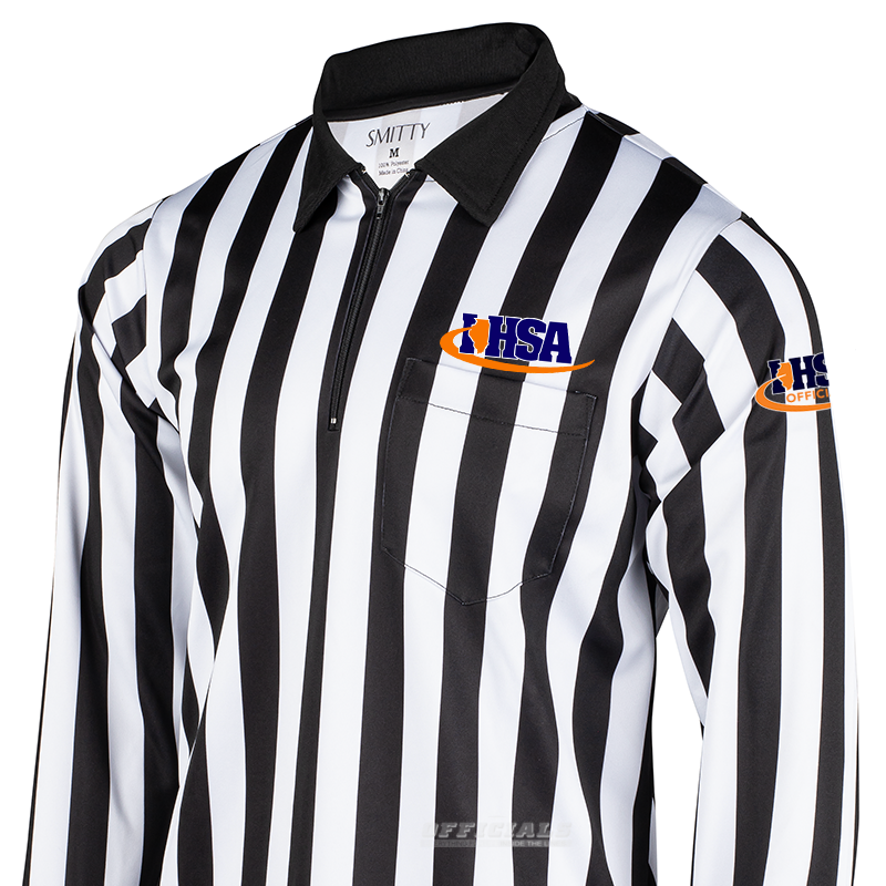 Adams Smitty Football Official Elite Knit Long Sleeve Shirt