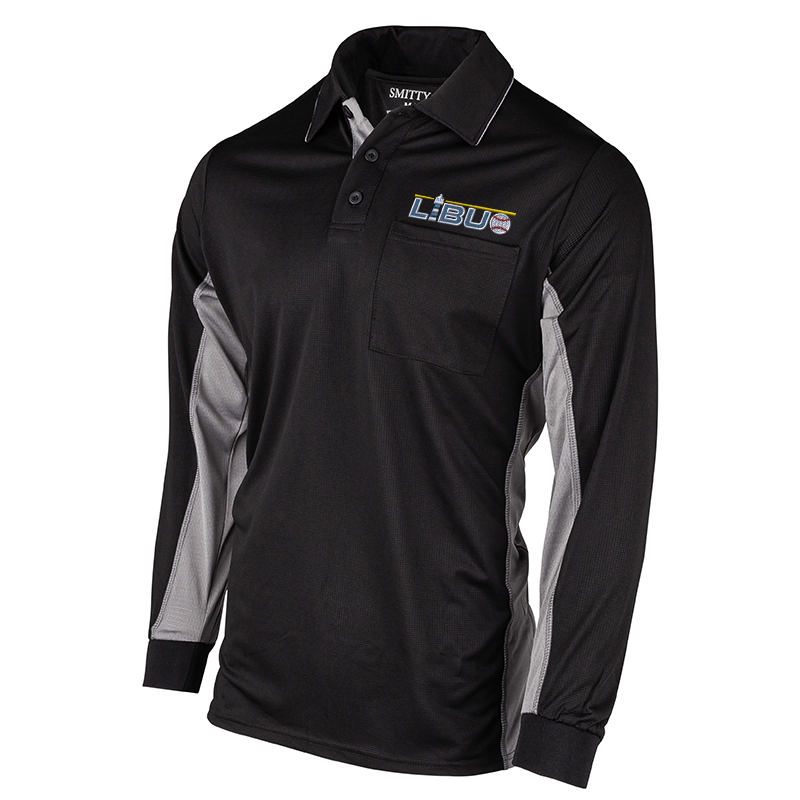 LIBUO Logo MLB Replica Long Sleeve Umpire Shirt