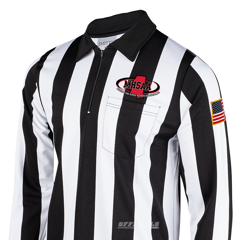 Mississippi MHSAA Logo Long Sleeve Football Shirt