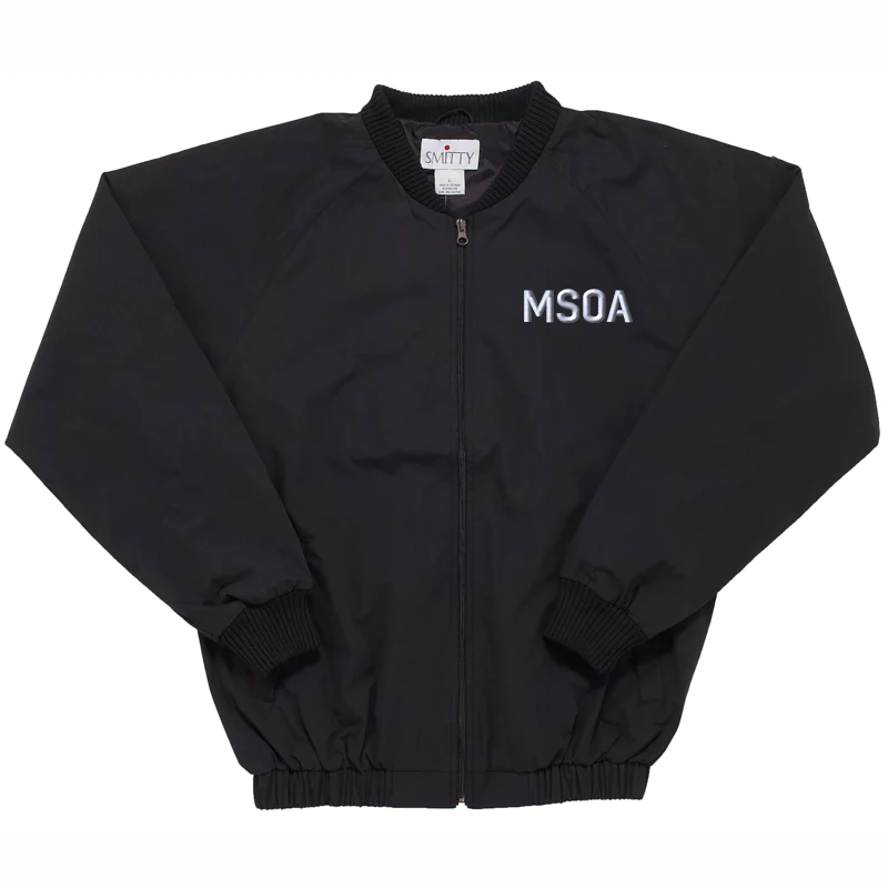 MSOA Logo Zip Front Referee Jacket