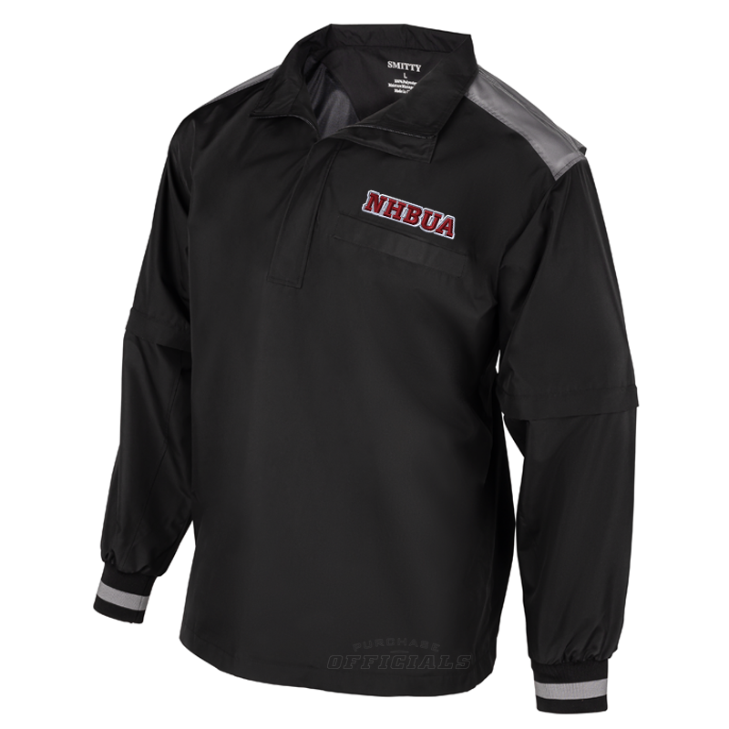 NHBUA Logo Convertible Pullover Umpire Jacket