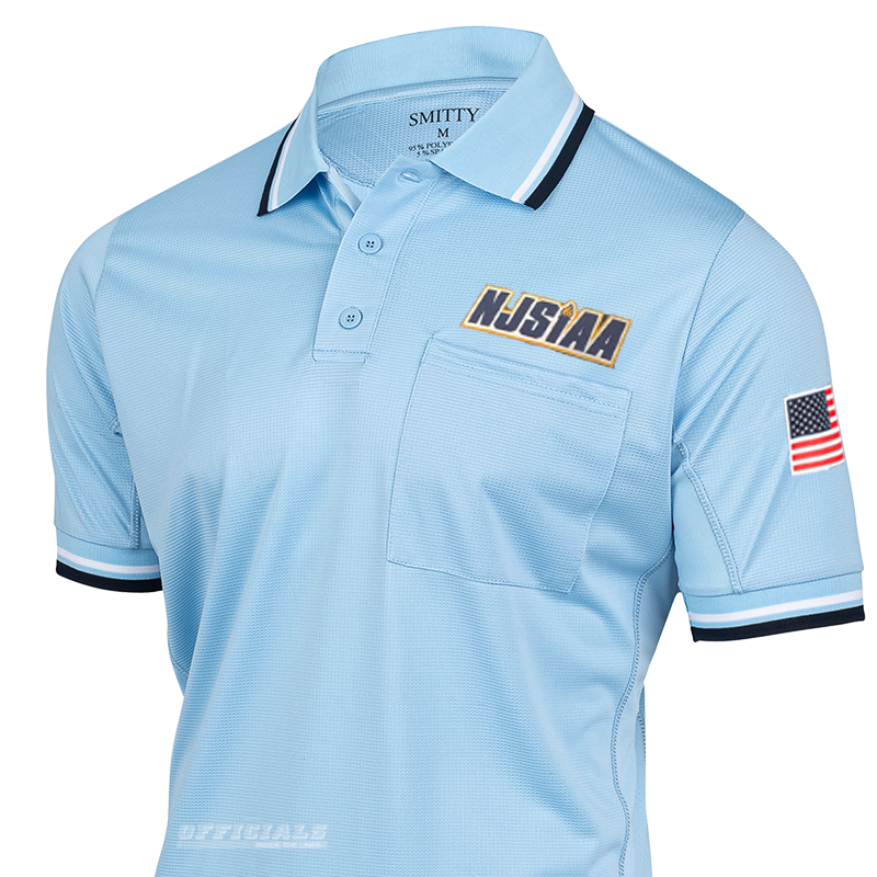 NJSIAA Logo Dye Sublimated Umpire Shirts
