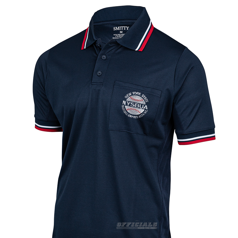 NYSBUA Logo Navy Umpire Shirt