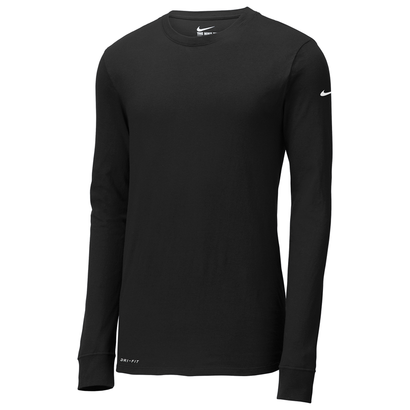 Nike Dri-FIT Long Sleeve Cotton/Poly Tee