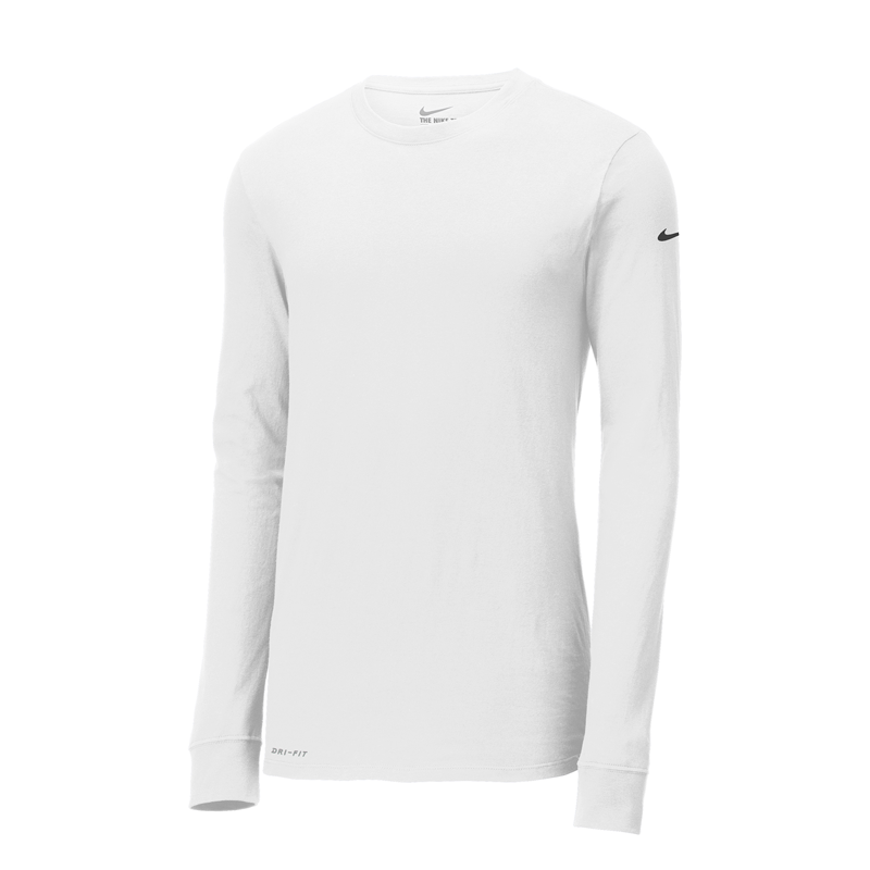 Nike Dri-FIT Long Sleeve Cotton/Poly Tee