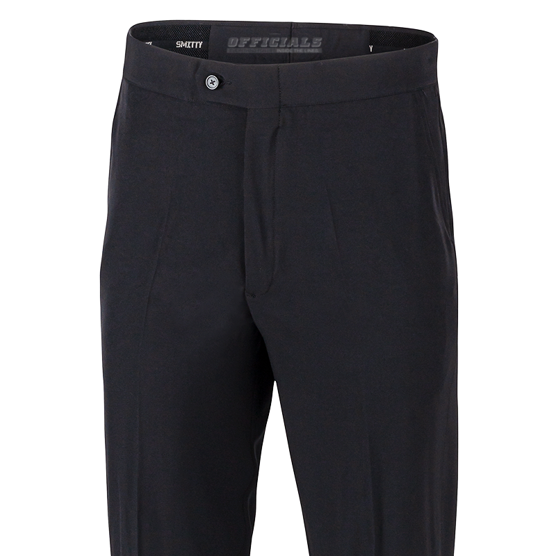 Smitty Standard Fit Side Seam Pocket Flat Front Referee Pants