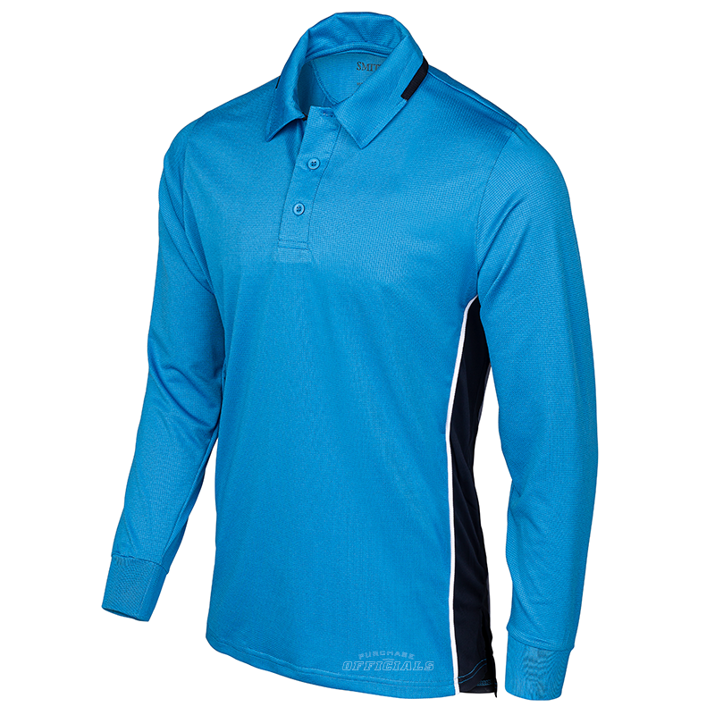 NCAA Softball Men’s Bright Blue Long Sleeve Umpire Shirts