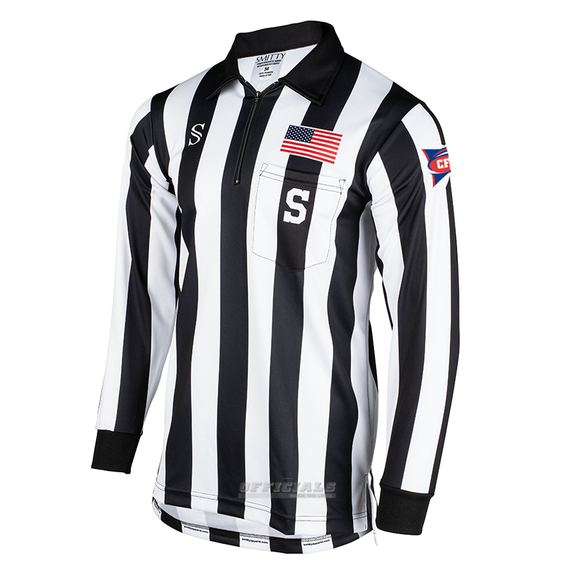 Smitty CFO College 2 Dye Sublimated Long Sleeve Football Referee