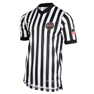IAABO Logo Referee Shirt w/ Flag on Left Sleeve