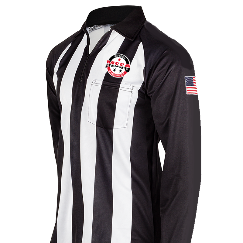 MSSO Dye Sublimated Logo Long Sleeve Football Shirt