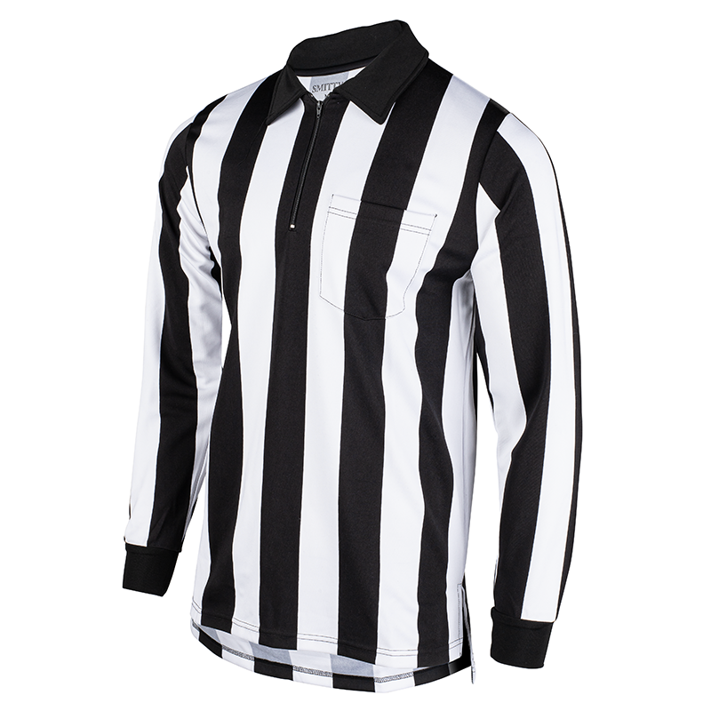 Smitty 2 Stripes Elite Long Sleeved Football Referee Shirt