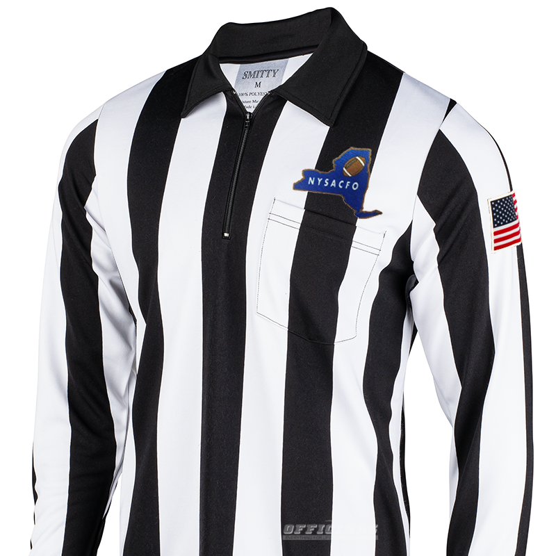 NYSACFO Logo Long Sleeve Football Shirt