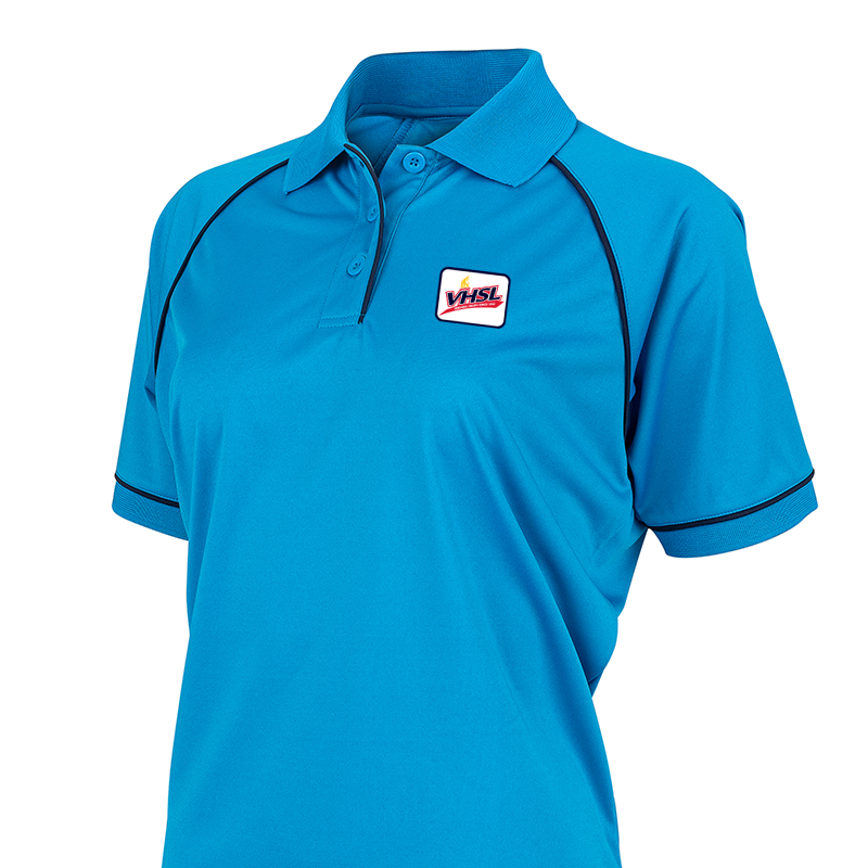 VHSL Logo Women's Blue Volleyball Shirt