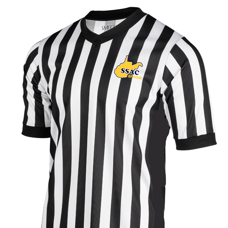 WVSSAC Logo Basketball Referee Side Panel V-Neck – Purchase Officials ...
